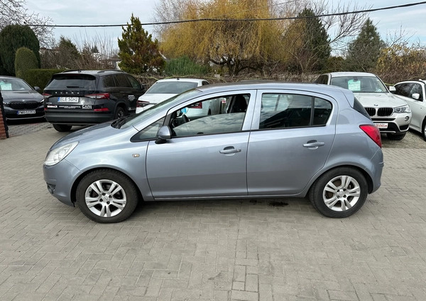 Opel Corsa cena 14500 przebieg: 223000, rok produkcji 2009 z Kąty Wrocławskie małe 529